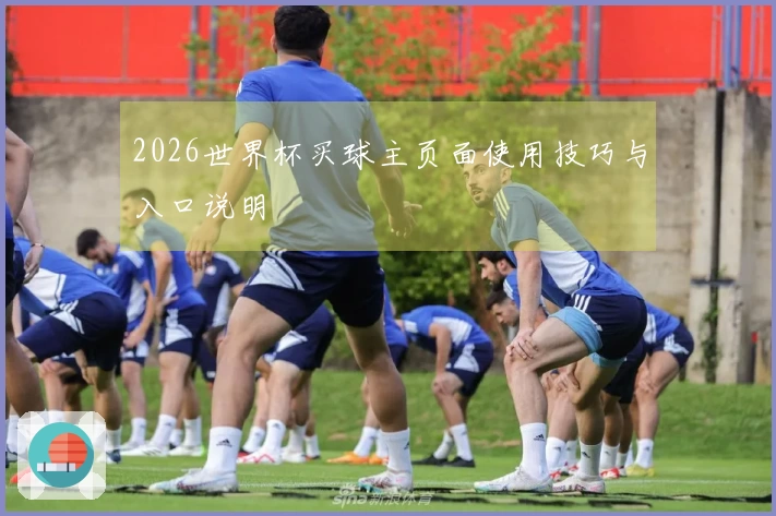2026世界杯买球主页面使用技巧与入口说明