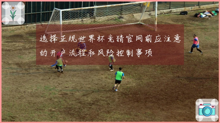 选择正规世界杯竞猜官网前应注意的开户流程和风险控制事项
