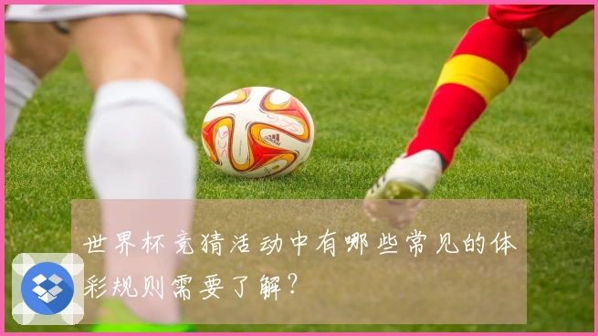 世界杯竞猜活动中有哪些常见的体彩规则需要了解？